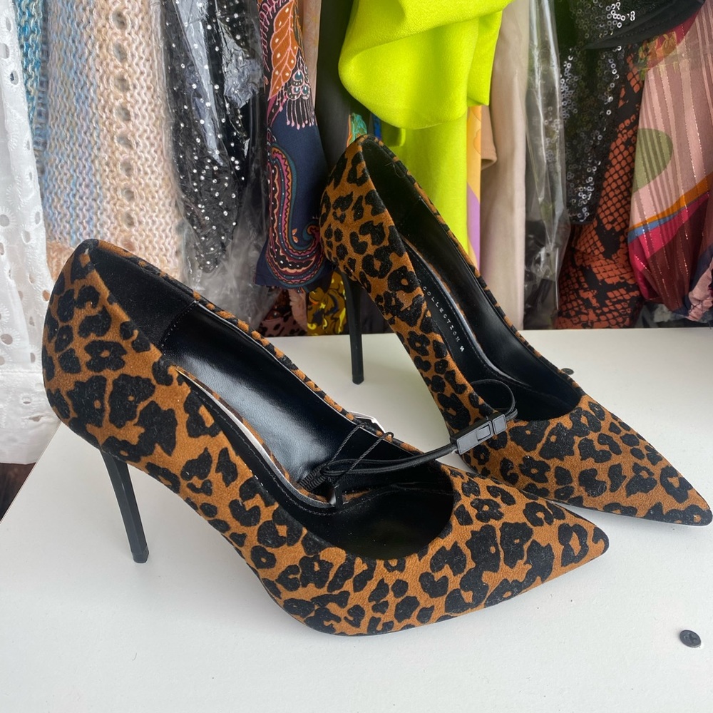 ZARA Leopard Pump Size 6.5 NWT!